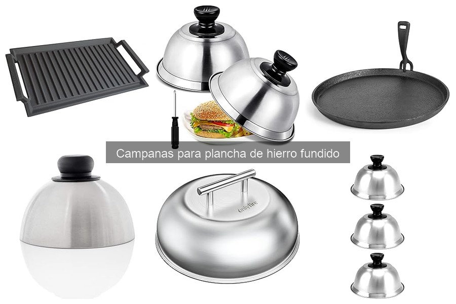 Mejores campanas para plancha de hierro fundido para principiantes