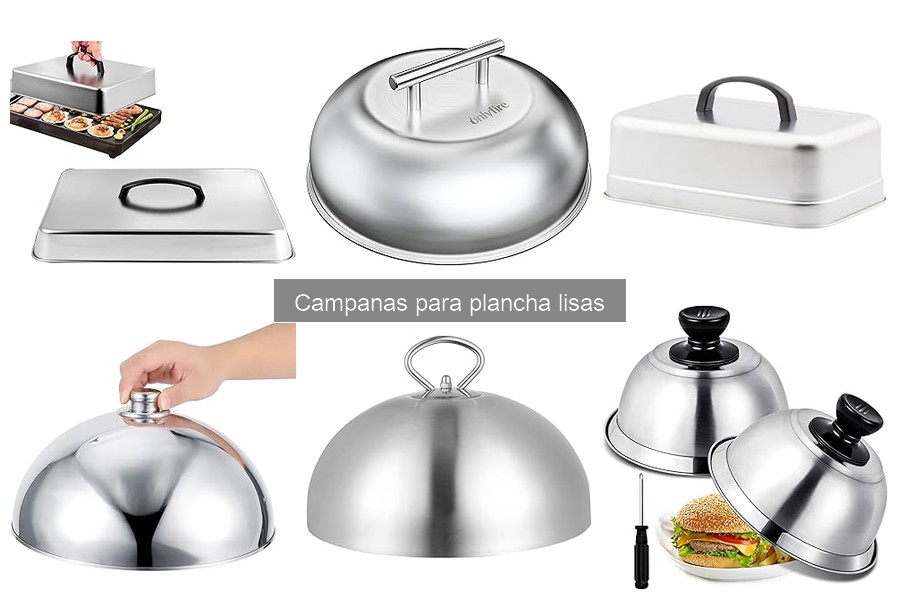 Mejores campanas para plancha lisa en 2023: comparativa