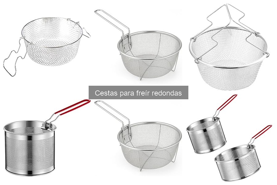 Mejores cestas para freír redondas en casa