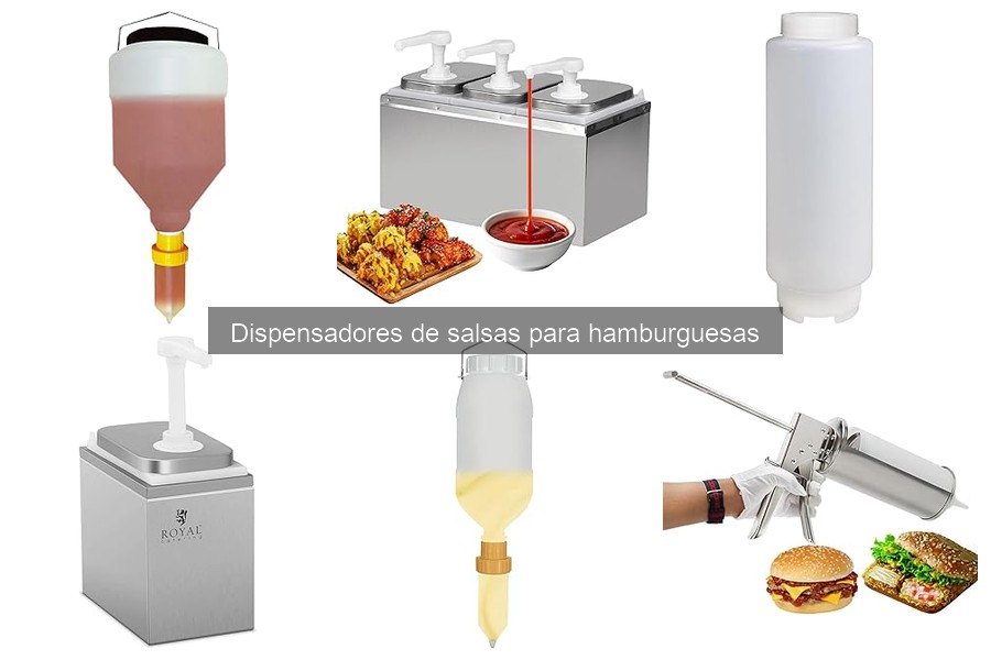 Mejores dispensadores de salsas para hamburguesas en 2023