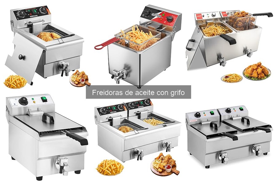 Mejores freidoras de aceite con grifo para familias grandes