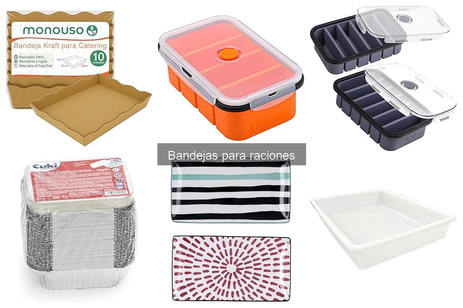 Mejores lugares para comprar bandejas para raciones online