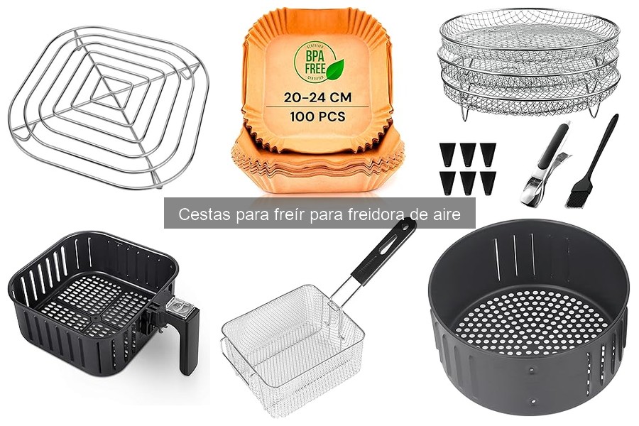 Mejores lugares para comprar cestas para freír en freidoras de aire