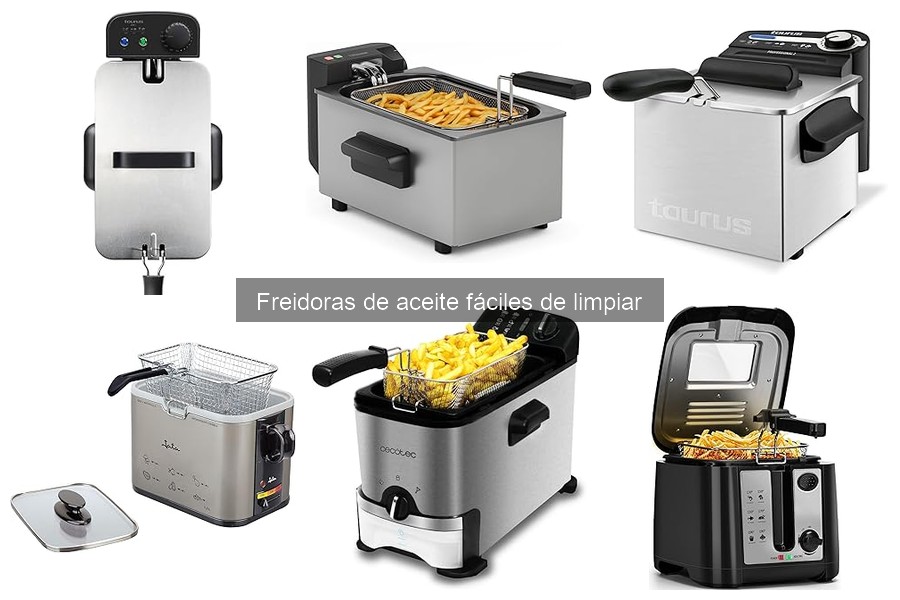 Mejores lugares para comprar freidoras de aceite fáciles de limpiar
