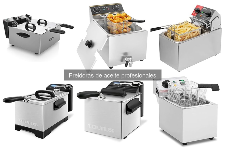 Mejores marcas de freidoras de aceite profesionales
