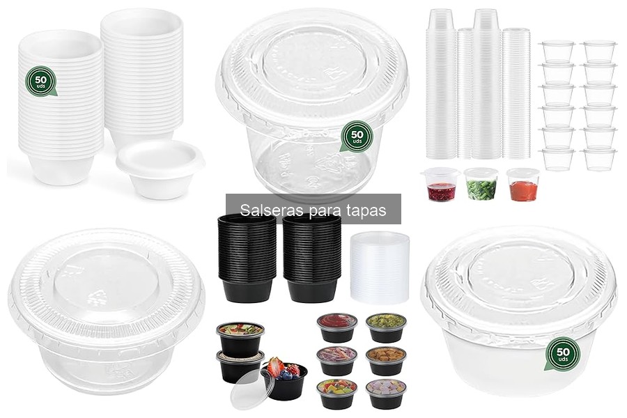 Mejores ofertas de salseras para tapas en 2023