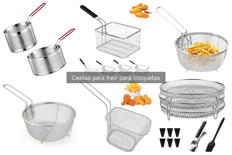 Mejores ofertas y dónde comprar cestas para freír croquetas