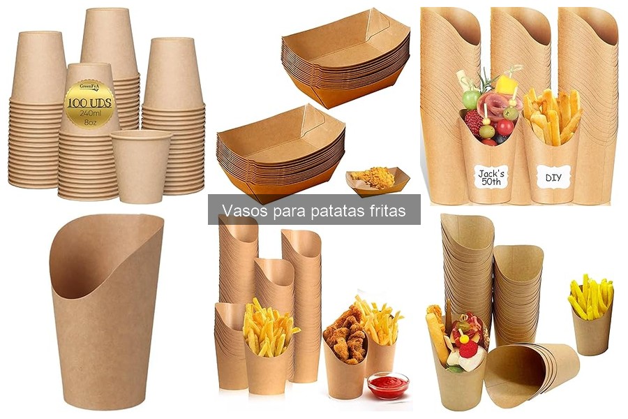 Mejores ofertas y precios en vasos para patatas fritas