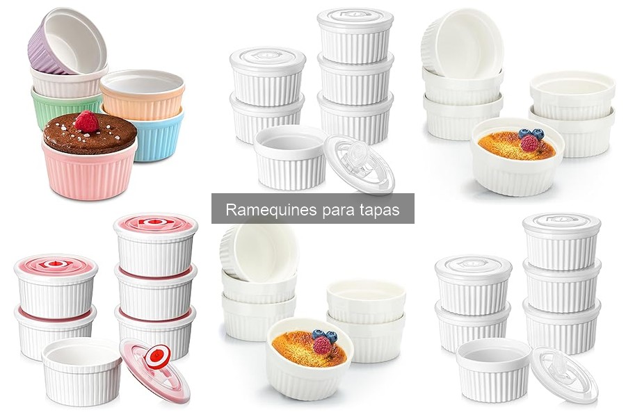 Mejores ramequines para hornear soufflés: comparativa 2023