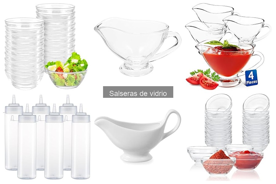 Mejores salseras de vidrio para ensaladas: ¡diseño y calidad!