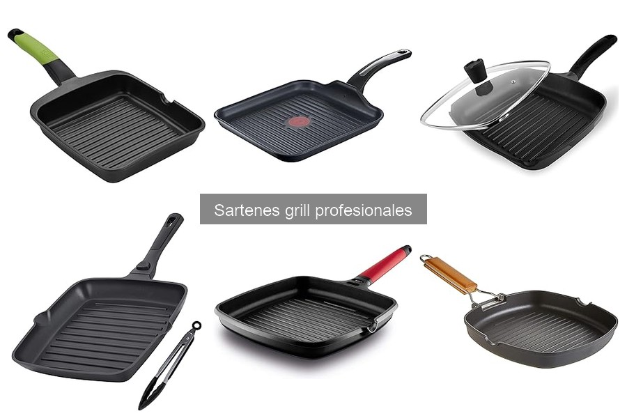 Mejores Sartenes Grill Profesionales para Asar Carne