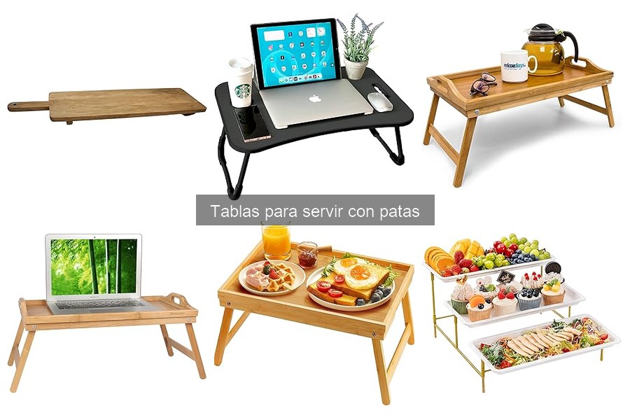 Mejores tablas para servir con patas para cenas familiares