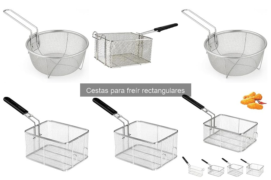 Mejores tiendas para comprar cestas para freír rectangulares