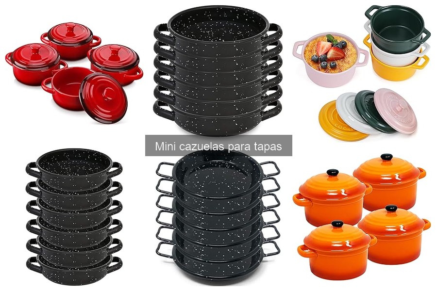 Mini cazuelas: ¿Son aptas para cocinar al horno?