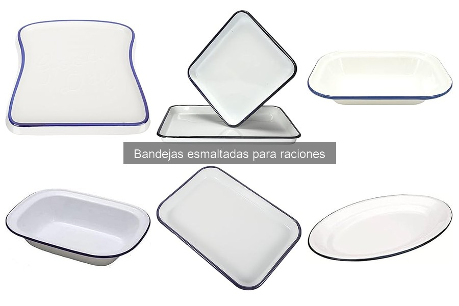 Mitos derribados sobre las bandejas esmaltadas