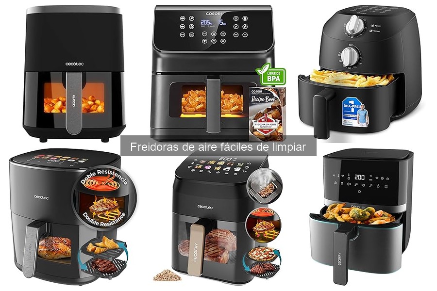 Ofertas en Freidoras de Aire Fáciles de Limpiar