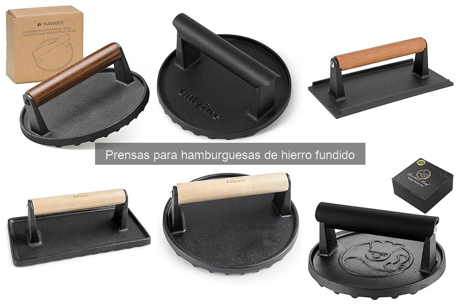 Ofertas en Prensas para Hamburguesas de Hierro Fundido