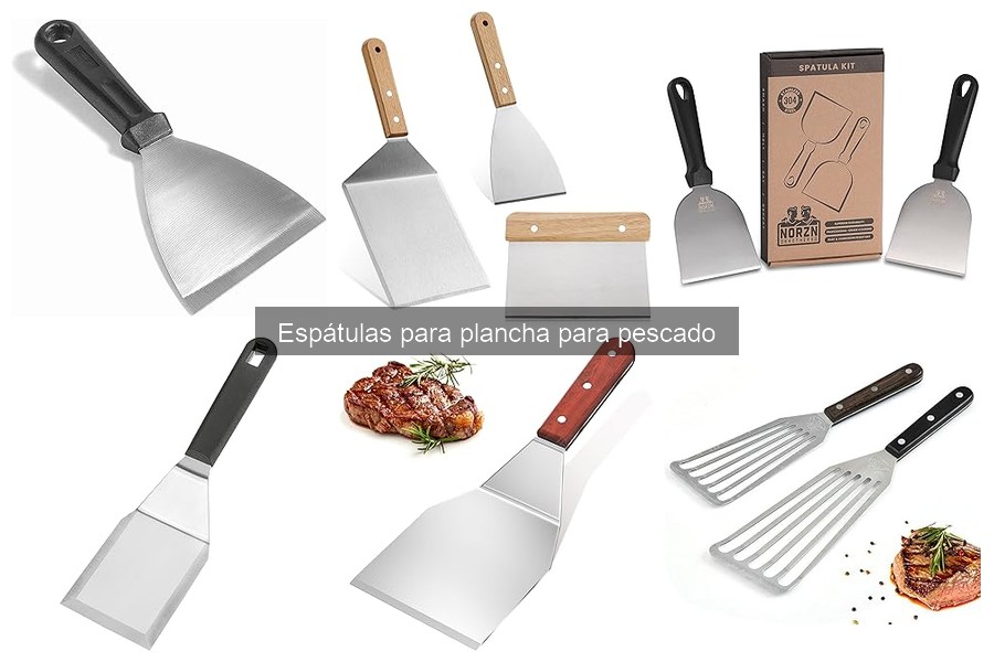 Ofertas imperdibles en espátulas para plancha de pescado