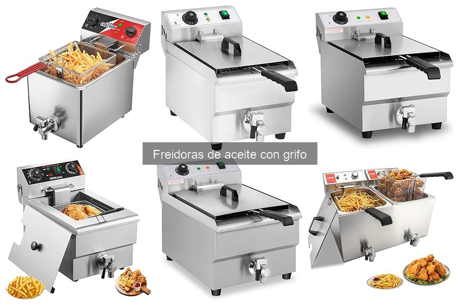 Ofertas y precios de freidoras de aceite con grifo 2023