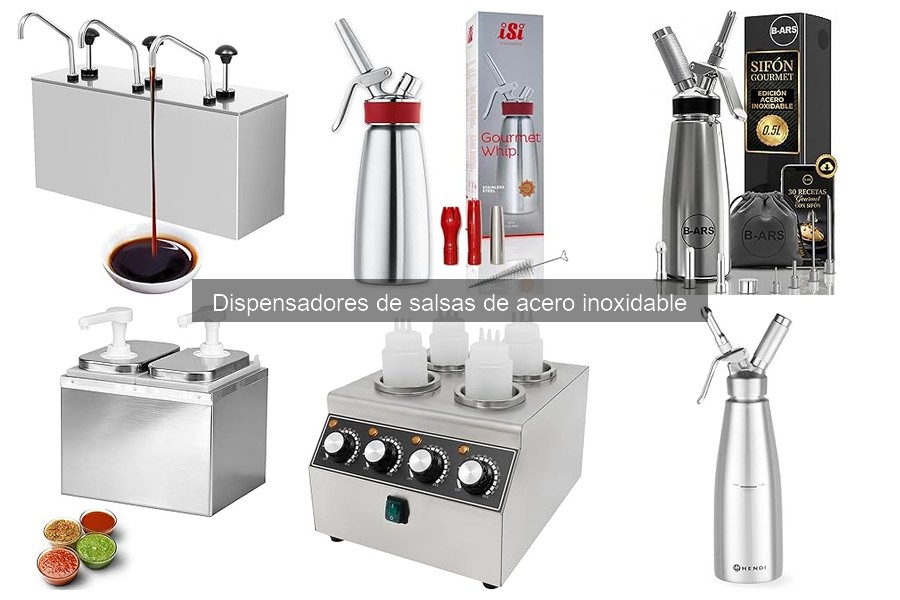 Ofertas y precios en dispensadores de salsas de acero inoxidable
