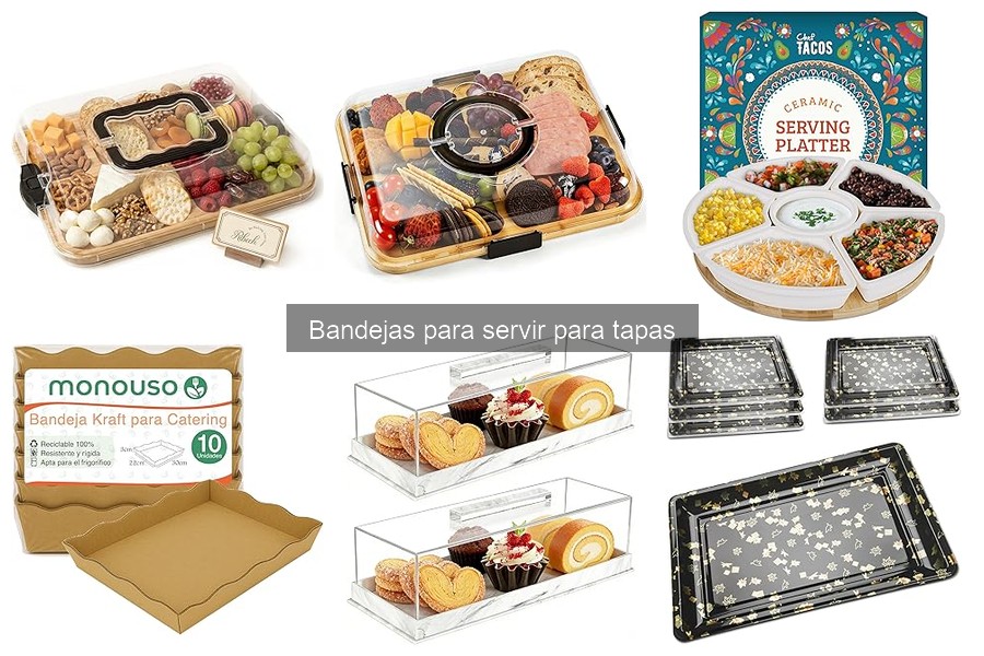 Opiniones sobre Bandejas para Servir Tapas de Marcas Populares