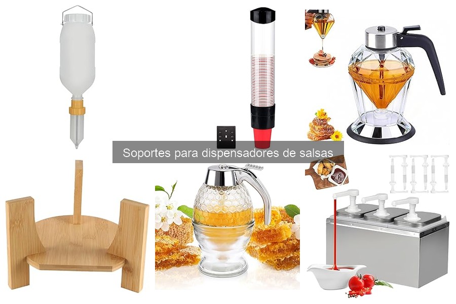 Opiniones sobre los mejores soportes para dispensadores de salsas
