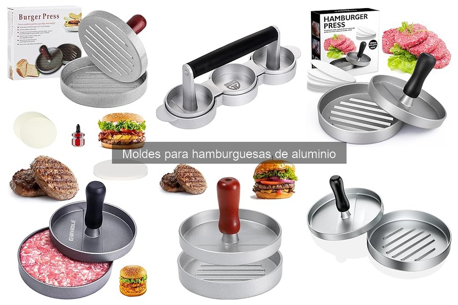 Opiniones sobre moldes de hamburguesas de aluminio