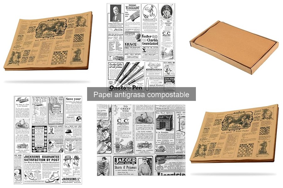 Opiniones sobre papel antigrasa compostable: experiencias reales