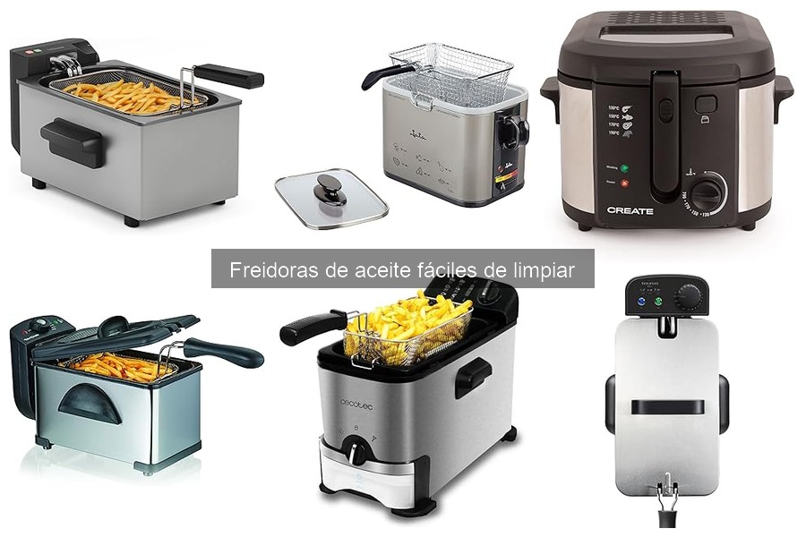 Precios de freidoras de aceite fáciles de limpiar: guía 2023