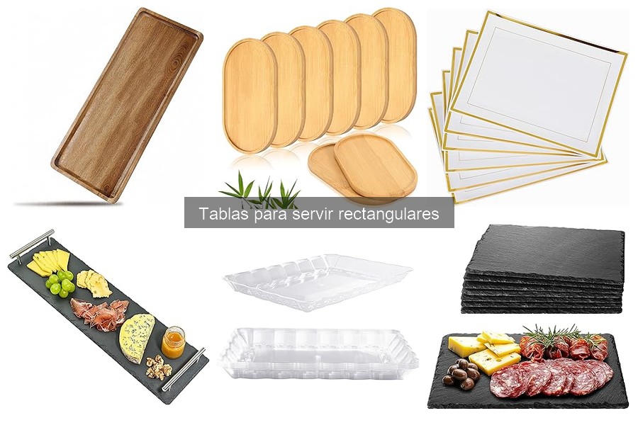 Precios de Tablas Rectangulares para Servir por Marca