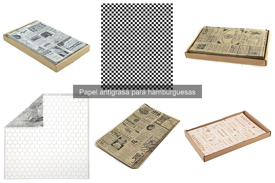 Precios y Dónde Comprar Papel Antigrasa para Hamburguesas