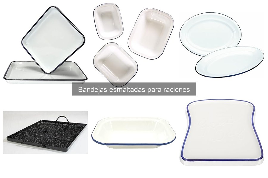 Problemas comunes al usar bandejas esmaltadas en cocina