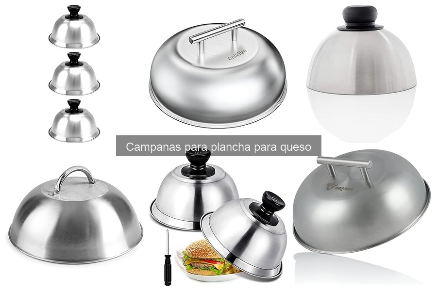 Problemas comunes al usar campanas para plancha de queso