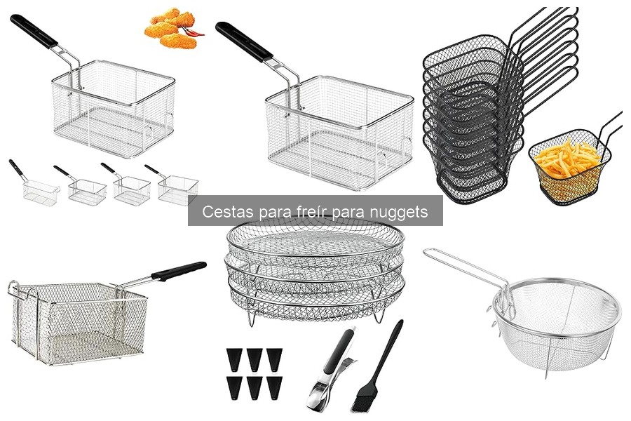 Problemas comunes al usar cestas para freír nuggets