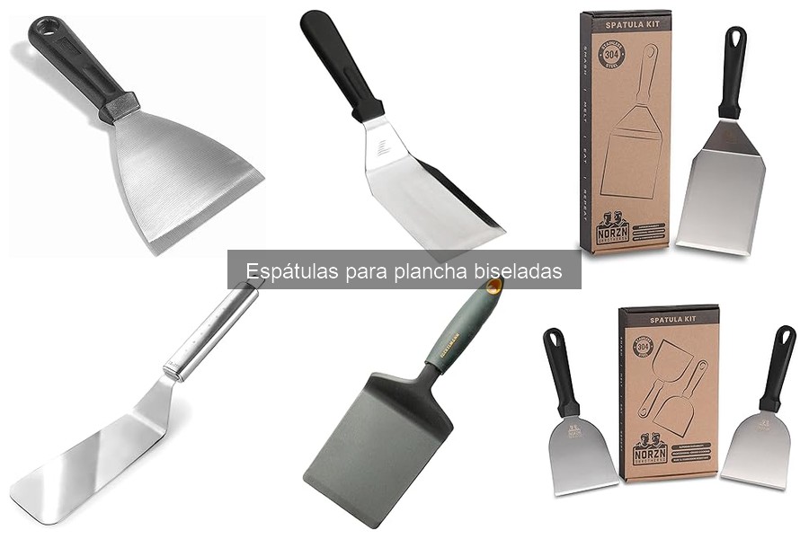 Problemas comunes al usar espátulas biseladas en la cocina