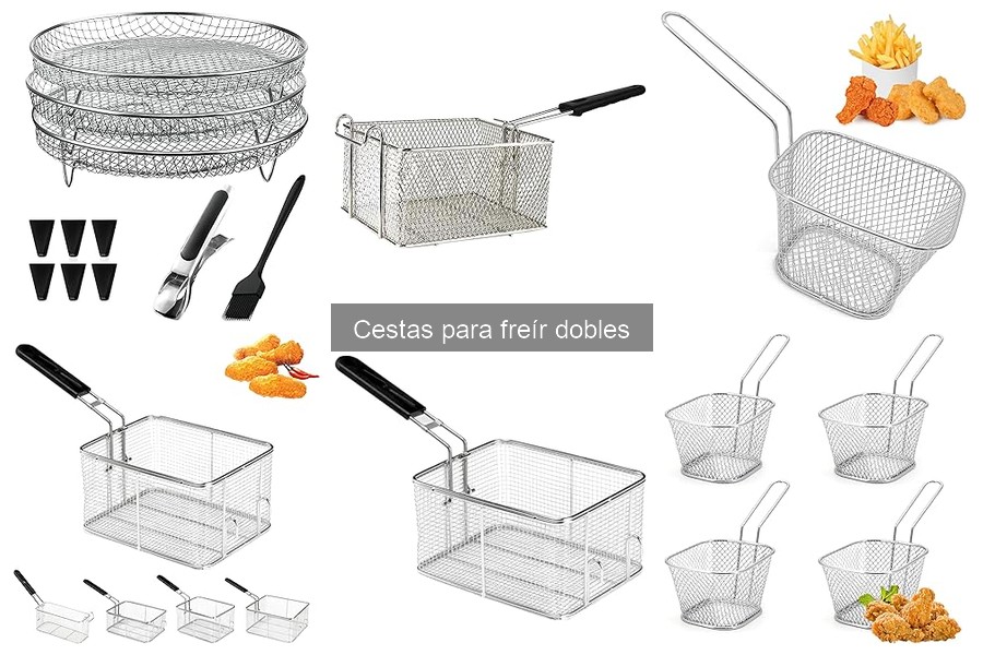 ¿Qué es una cesta para freír doble? Características y beneficios