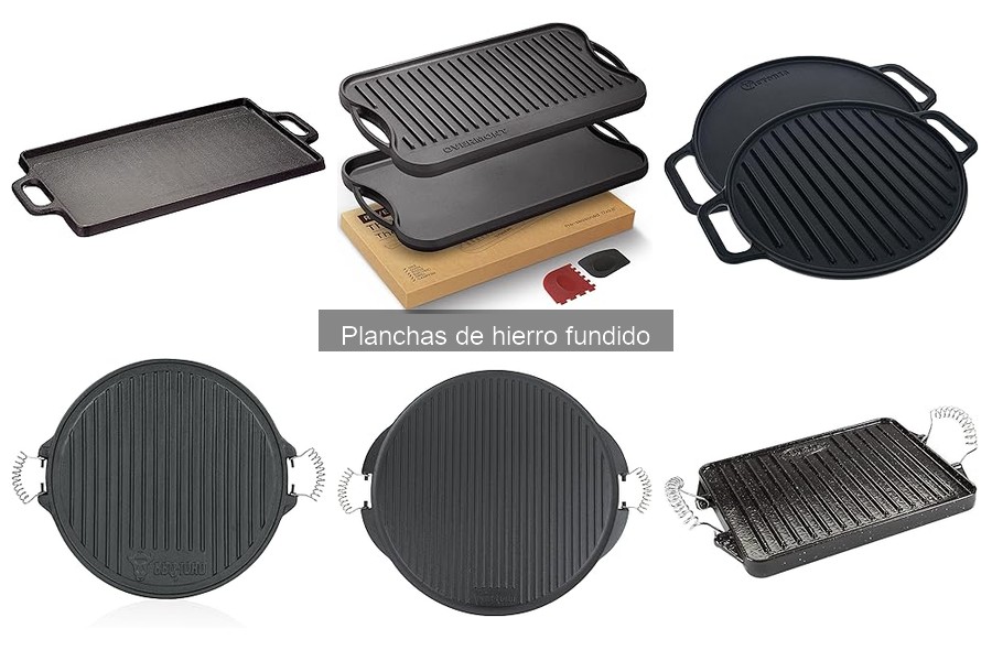 ¿Qué es una plancha de hierro fundido? Características y usos