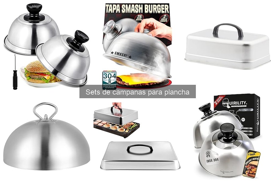 ¿Qué son los sets de campanas para plancha?