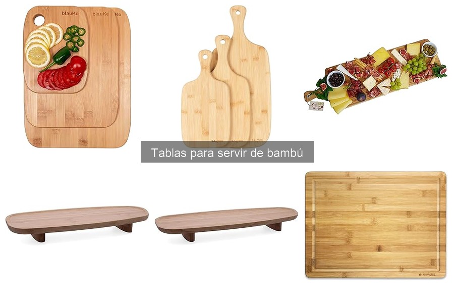 Razones para Elegir Tablas de Servir de Bambú