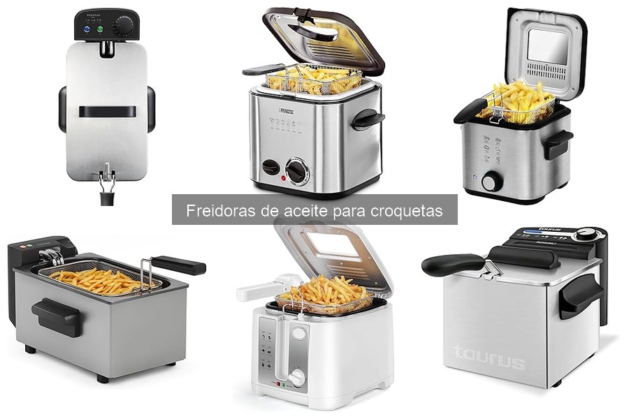 Recetas creativas de croquetas en freidoras de aceite