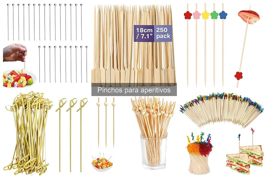 Recetas de pinchos rápidas para cenas improvisadas