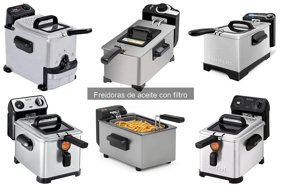 Recetas deliciosas para freidoras de aceite con filtro