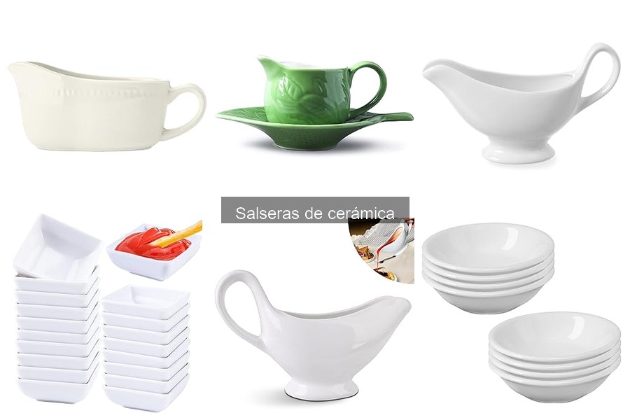 Salseras de cerámica y microondas: ¿son aptas?