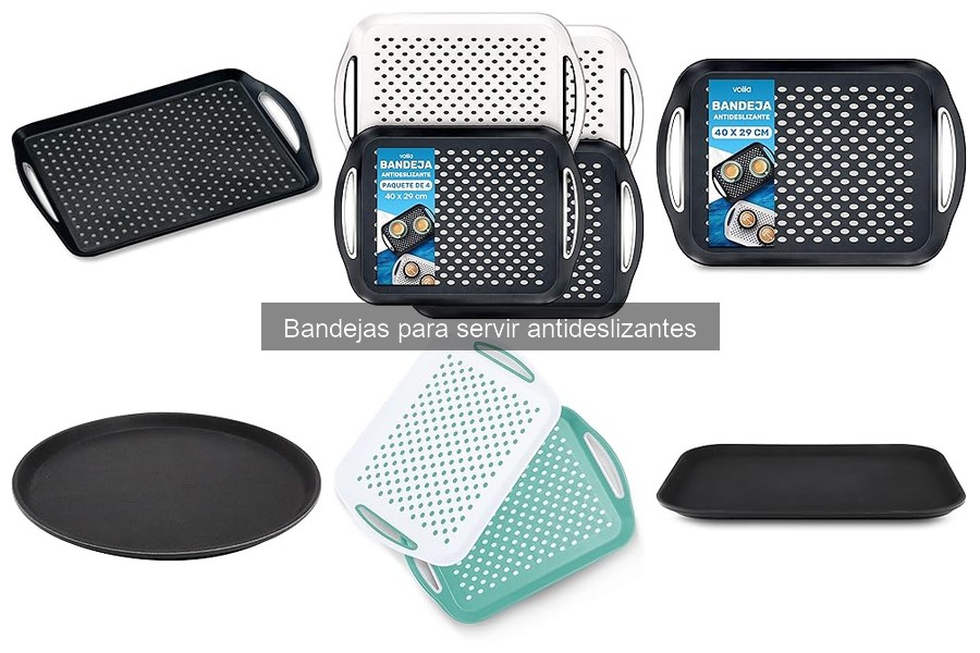 Soluciona problemas comunes con bandejas antideslizantes