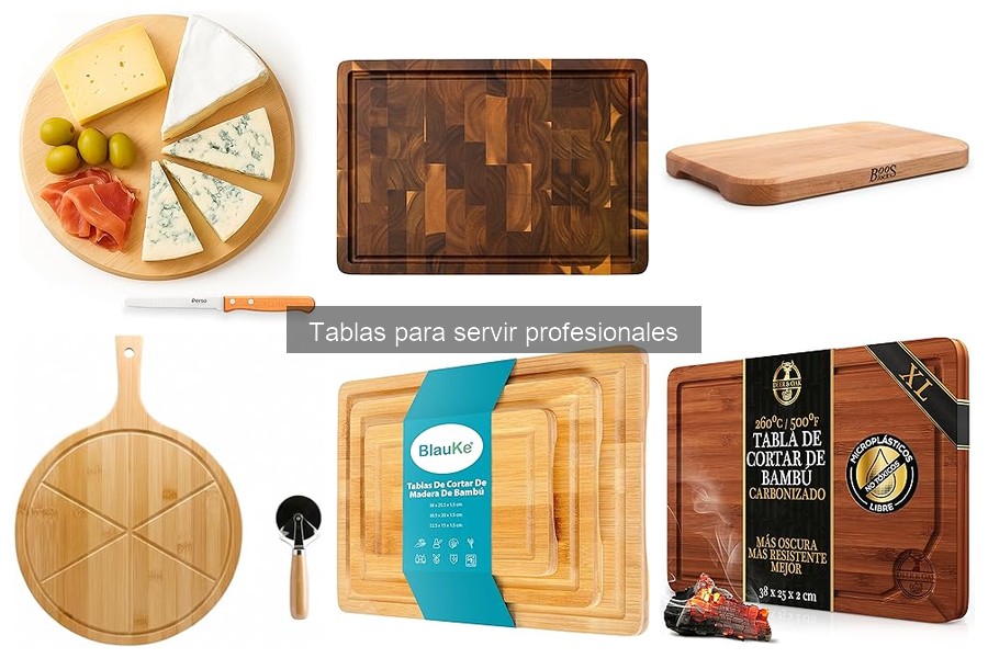 Tablas para Servir Profesionales vs. Convencionales: ¿Cuál Elegir?