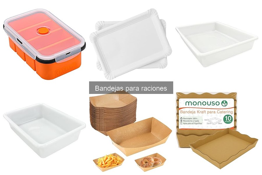 Tipos de Bandejas para Raciones: Materiales y Diseños