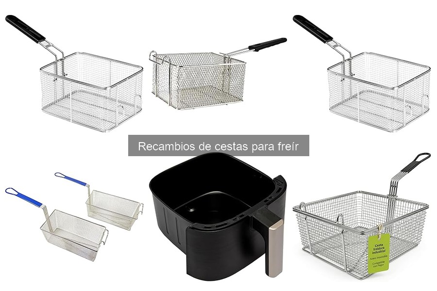 Tipos de cestas para freír: Guía completa y usos