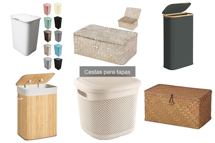 Tipos de cestas para tapas: Guía completa y opciones destacadas