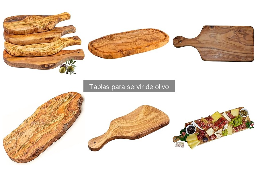 Tipos de Tablas para Servir de Olivo y sus Usos
