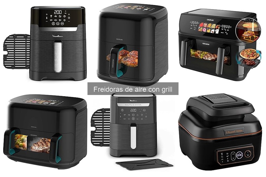 ¿Vale la pena una freidora de aire con grill? Análisis completo
